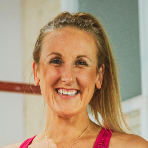 Jo Perkins, physiotherapist, smiling
